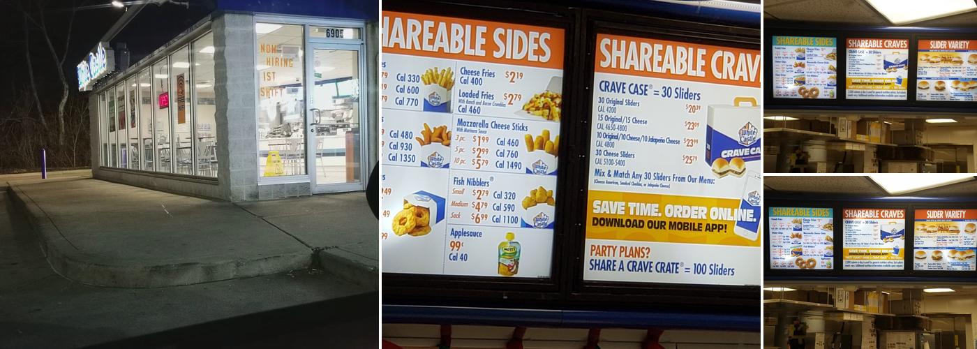 White Castle Menu