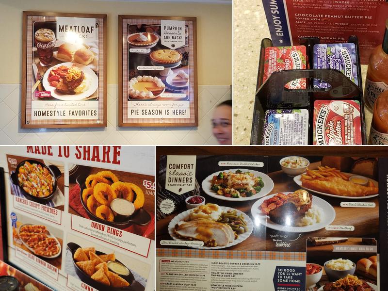 Bob Evans Menu