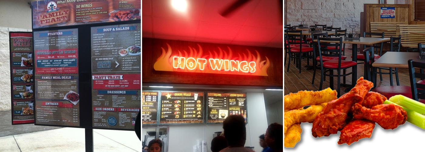 Wings 'N More Express Menu