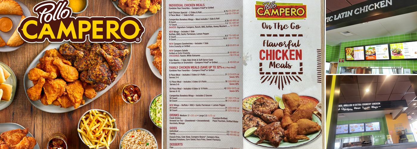 Pollo Campero Menu