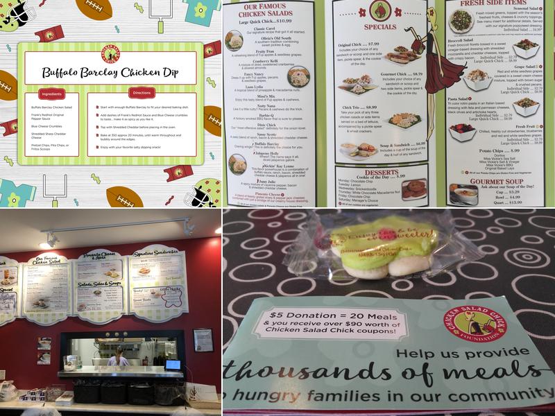 Chicken Salad Chick Menu