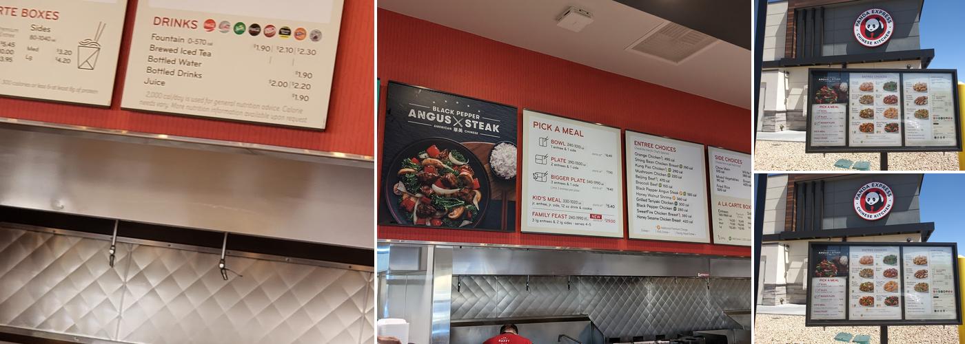 Panda Express Menu