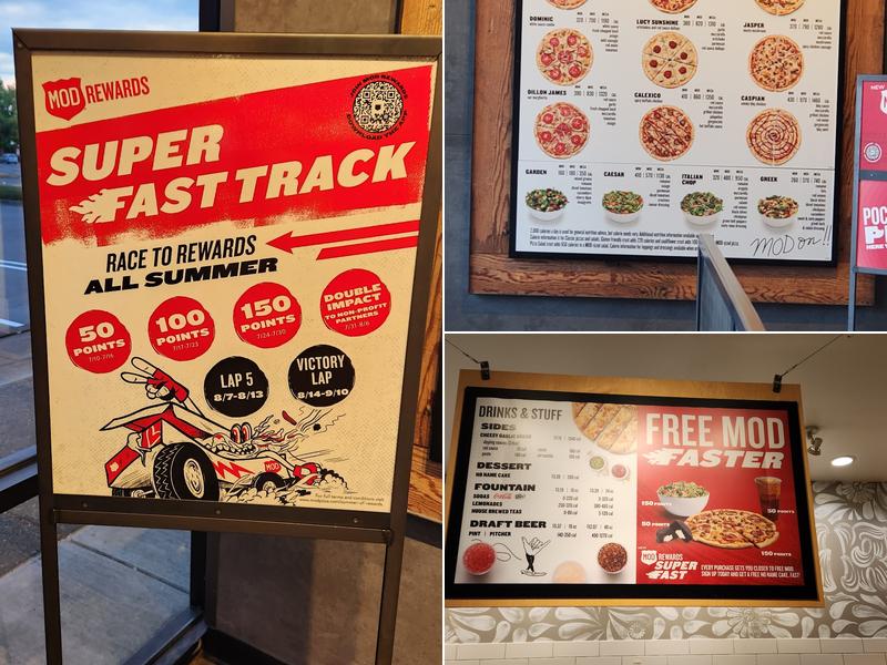 MOD Pizza Menu