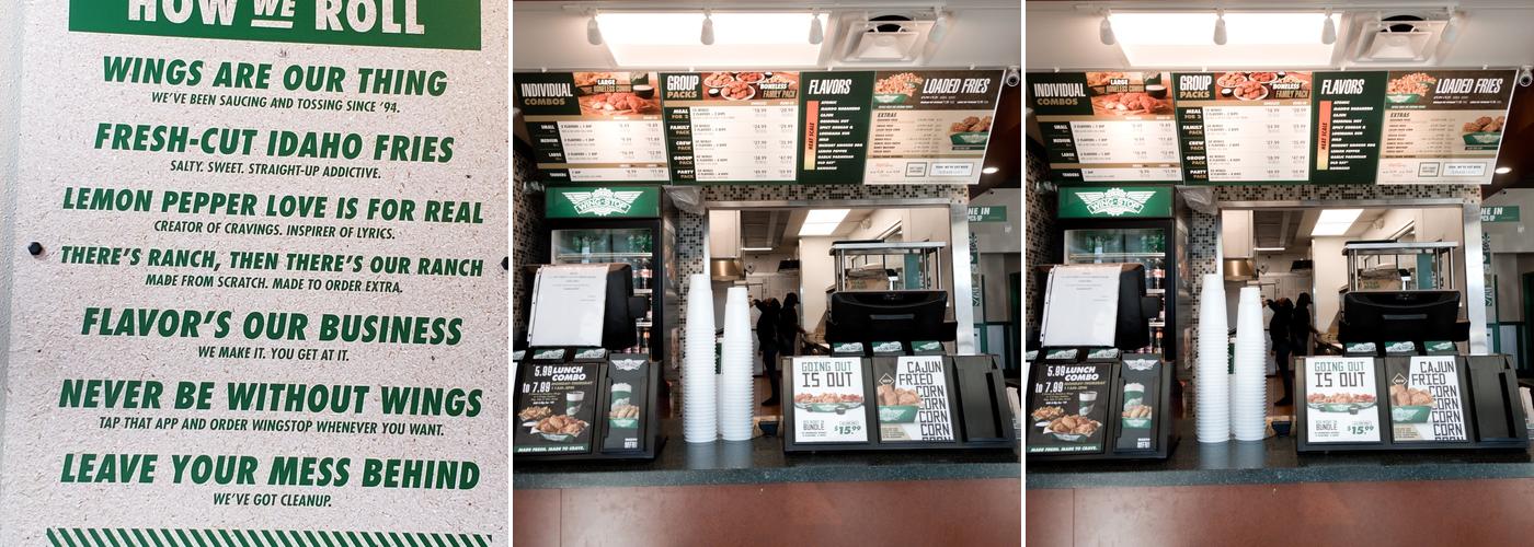 Wingstop Menu