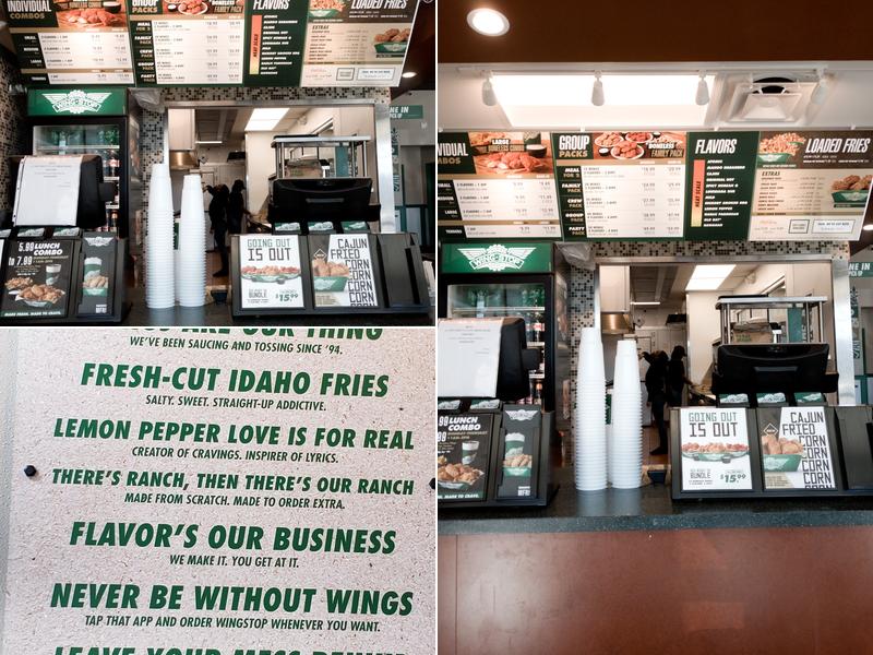 Wingstop Menu