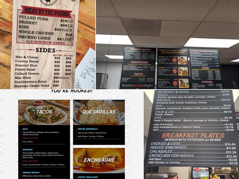 Holé Molé Menu