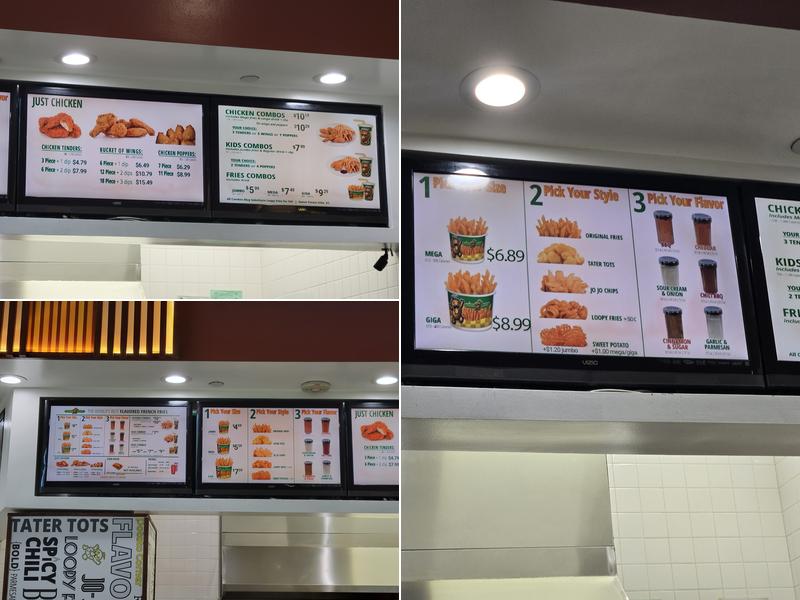 Potato Corner Menu