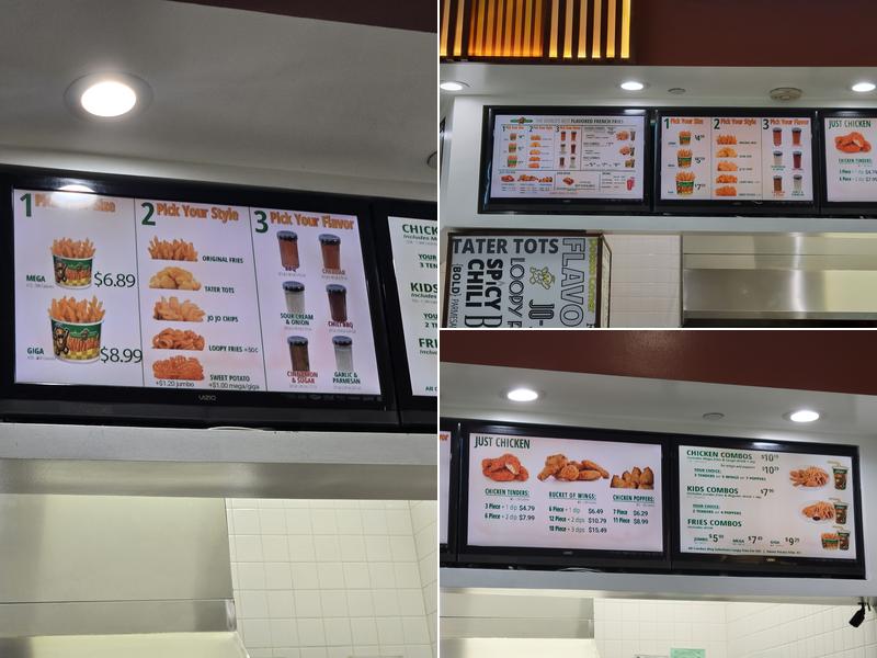 Potato Corner Menu