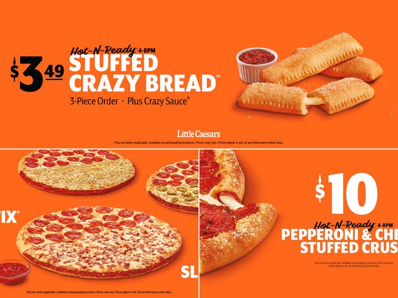 Little Caesars Pizza Menu