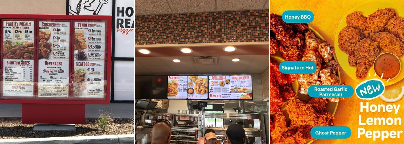 Popeyes Louisiana Kitchen Menu