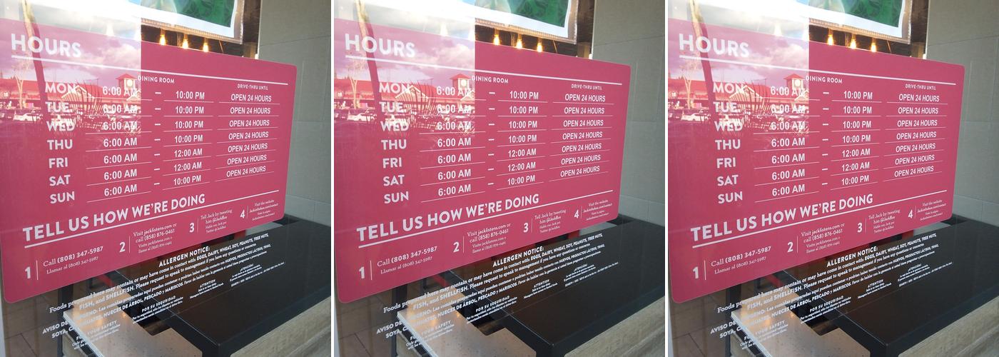 Jack in the Box Menu