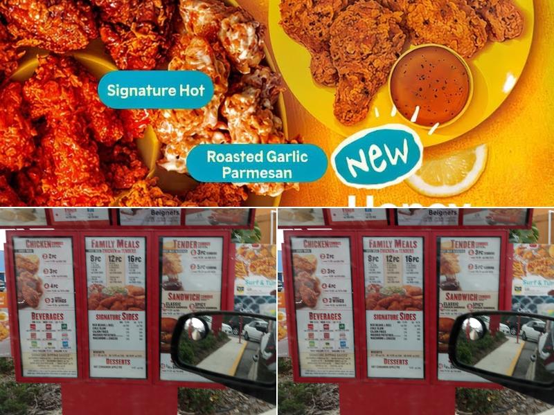 Popeyes Louisiana Kitchen Menu