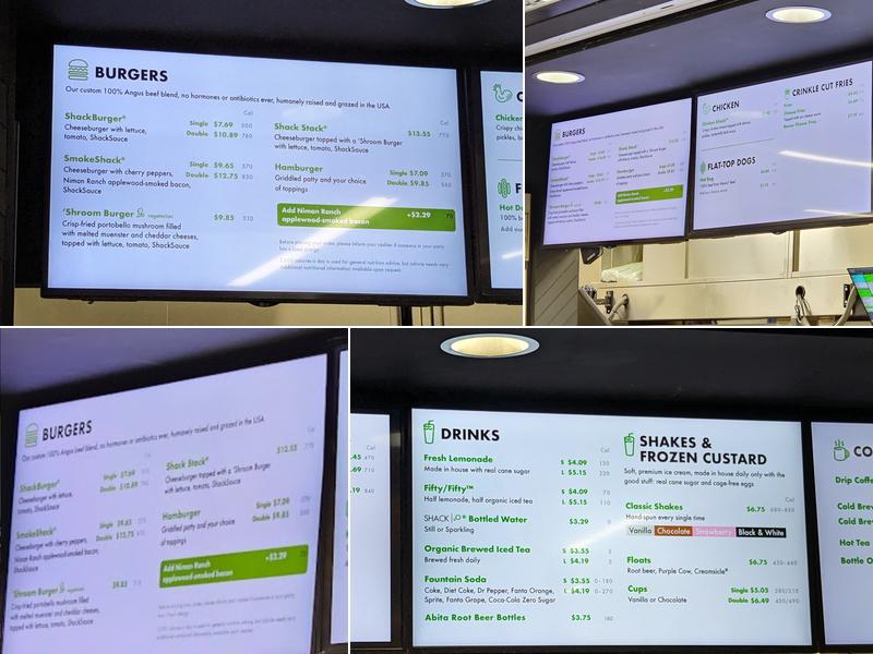 Shake Shack Menu