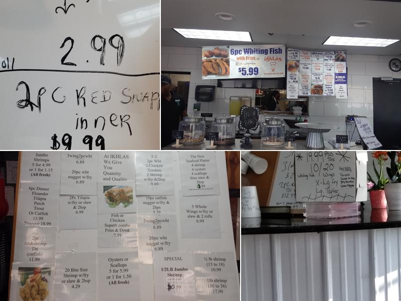 Ikhlas Seafoods and Pastries Menu