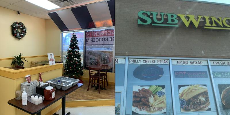 Sub Wings Milkshake & Burger