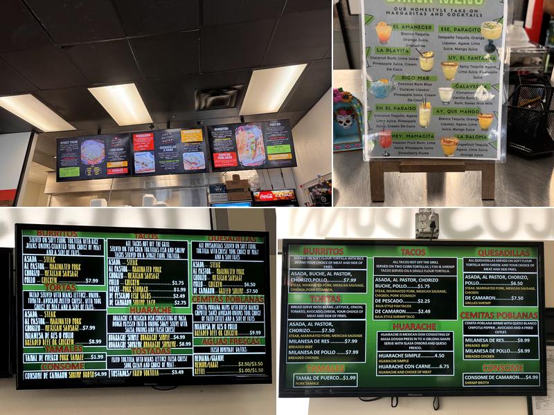 El Serranito Taqueria Menu