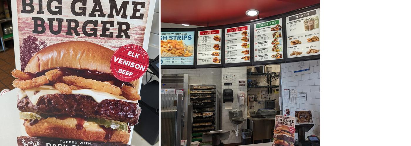 Arby's Menu