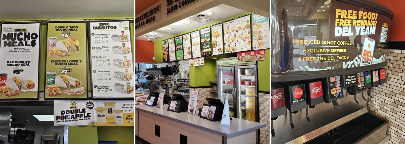 Del Taco Menu