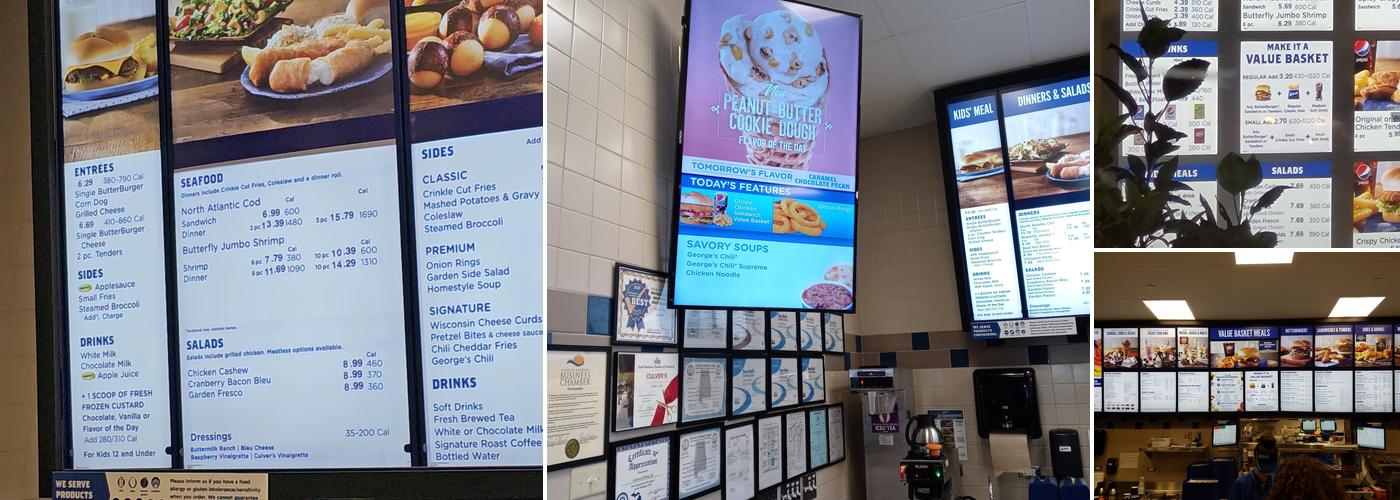 Culver’s Menu