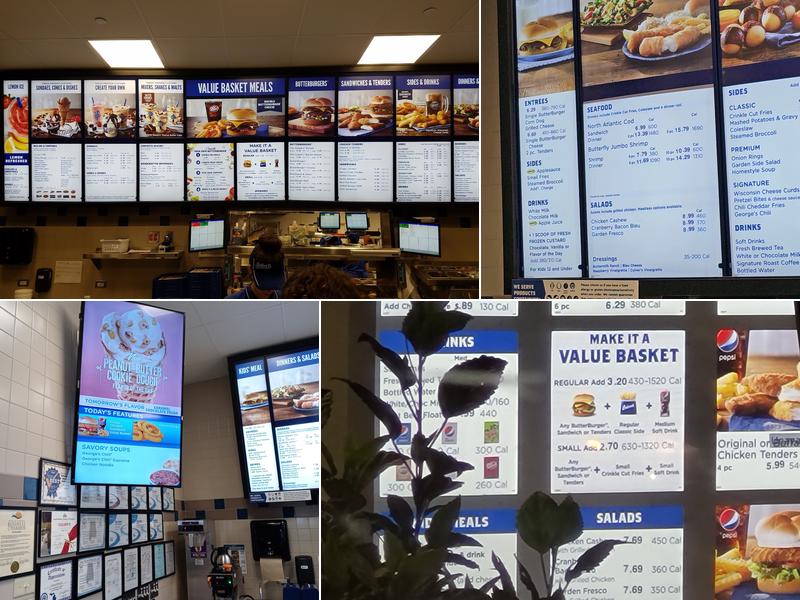 Culver’s Menu