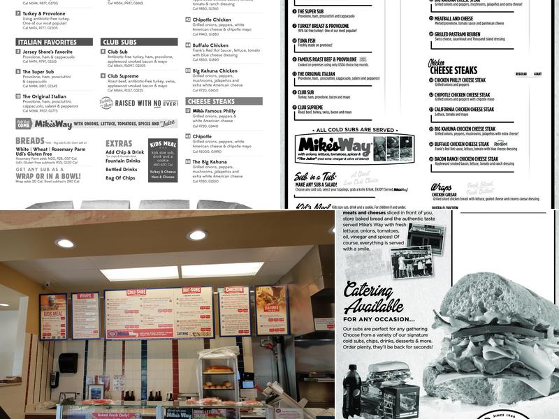 Jersey Mike's Subs Menu