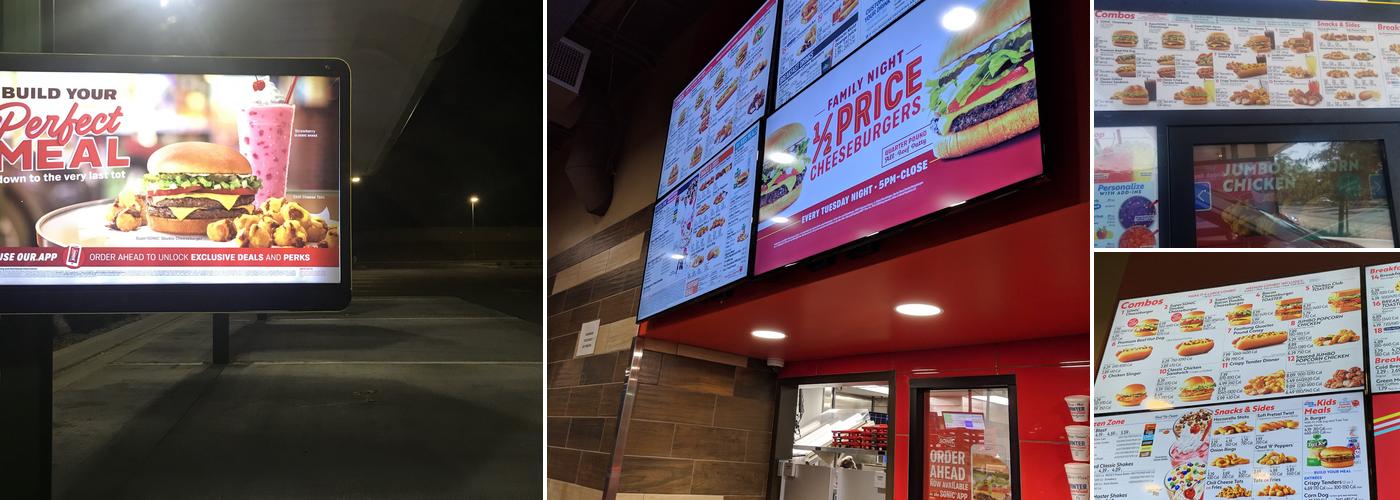 Sonic Drive-In Menu