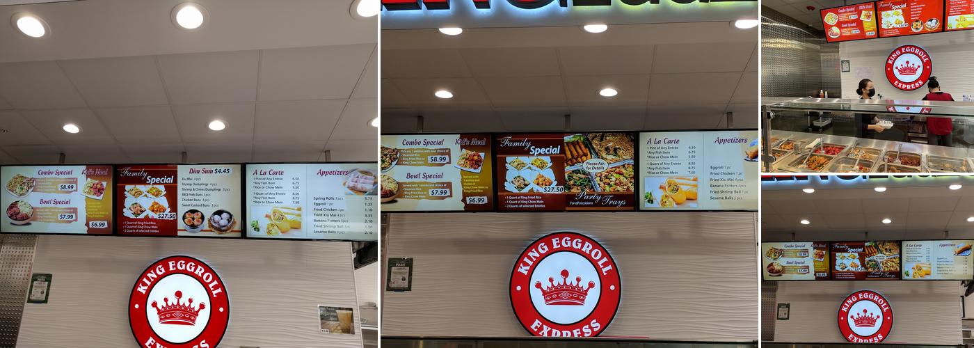 King Eggroll Express Menu