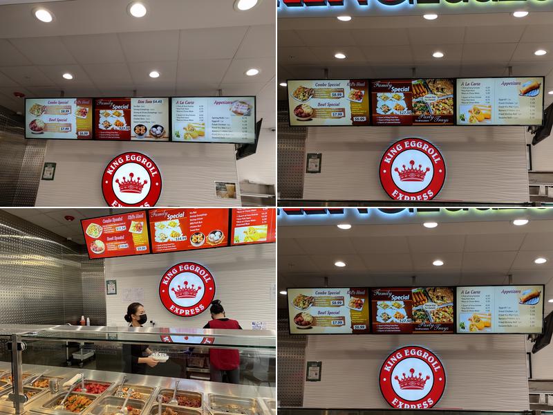 King Eggroll Express Menu