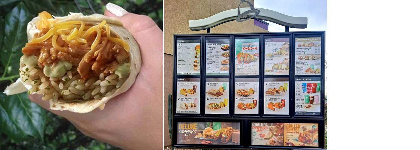 Taco Bell Menu