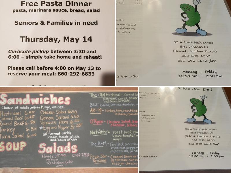 Pickle Jar Deli Menu