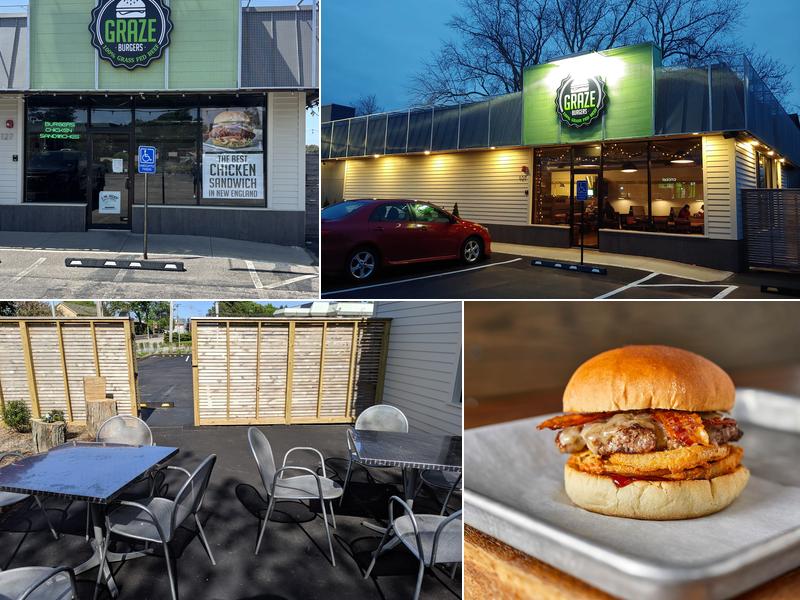 Graze Burgers 127 Granite St, Westerly
