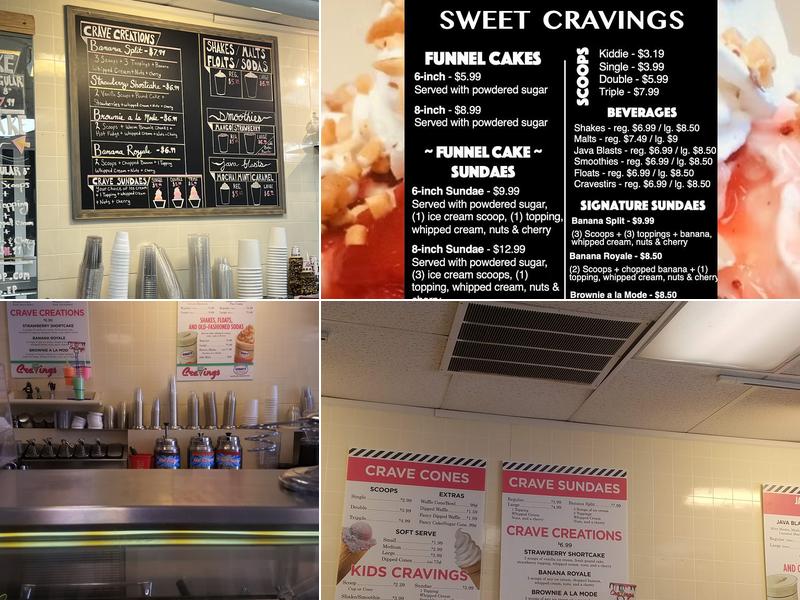 Cravings Menu
