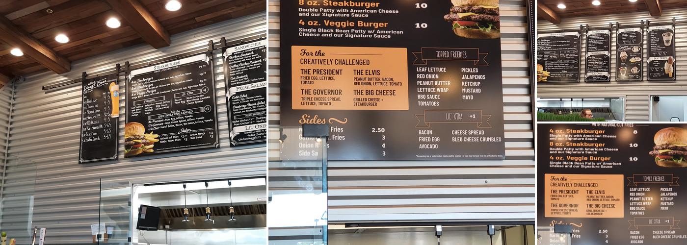 Chillburger Menu