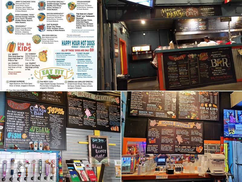 Dat Dog Menu