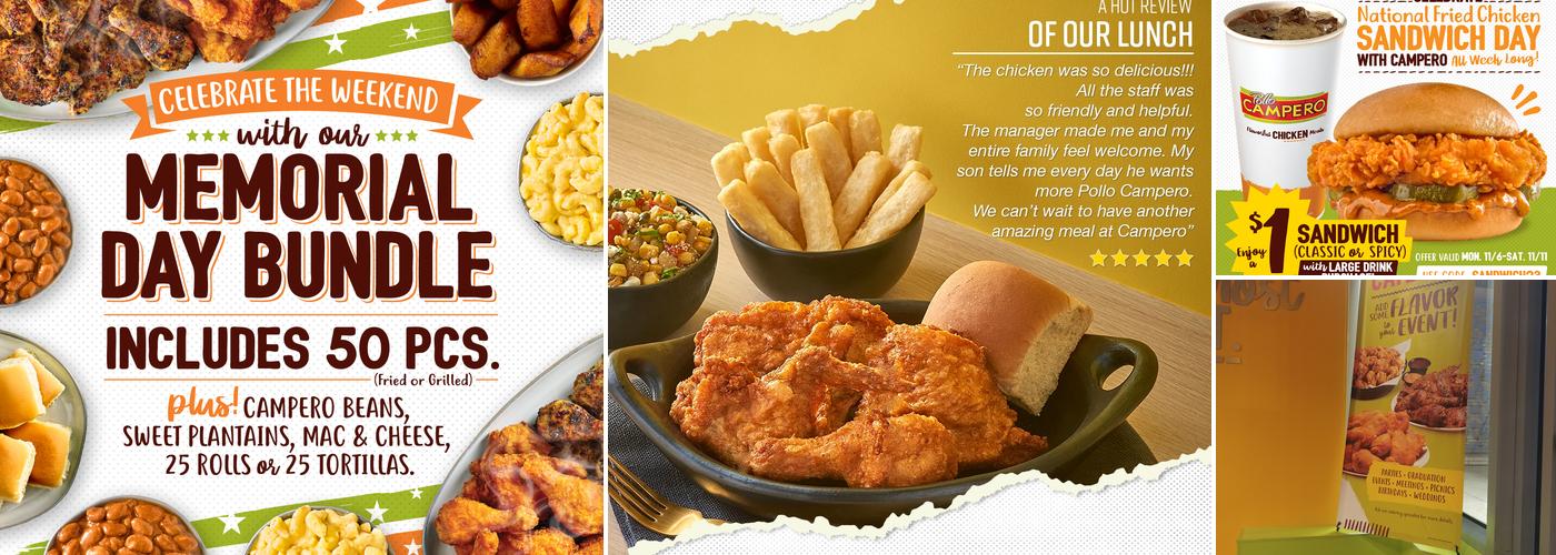Pollo Campero Menu