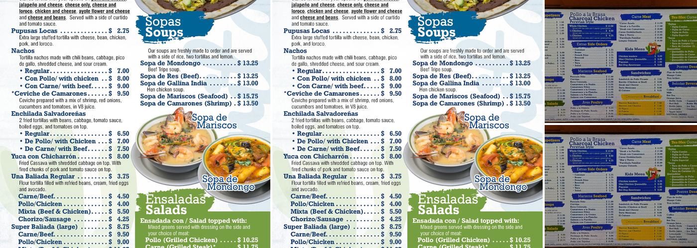 Emeritas Carry Out & Restaurant Menu