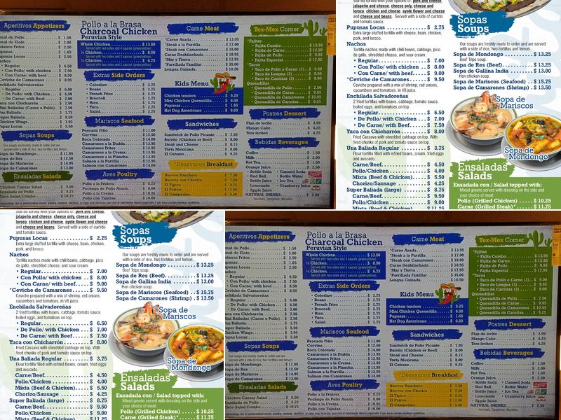 Emeritas Carry Out & Restaurant Menu