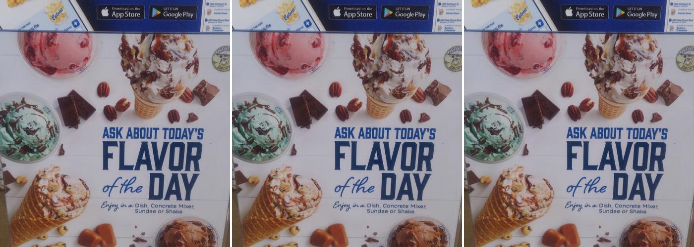 Culver’s Menu