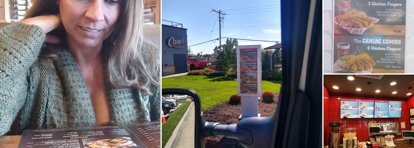 Raising Cane's Chicken Fingers Menu