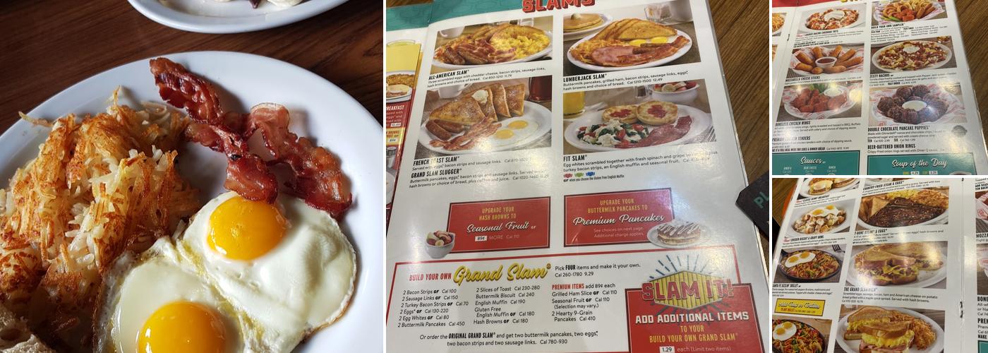 Denny's Menu