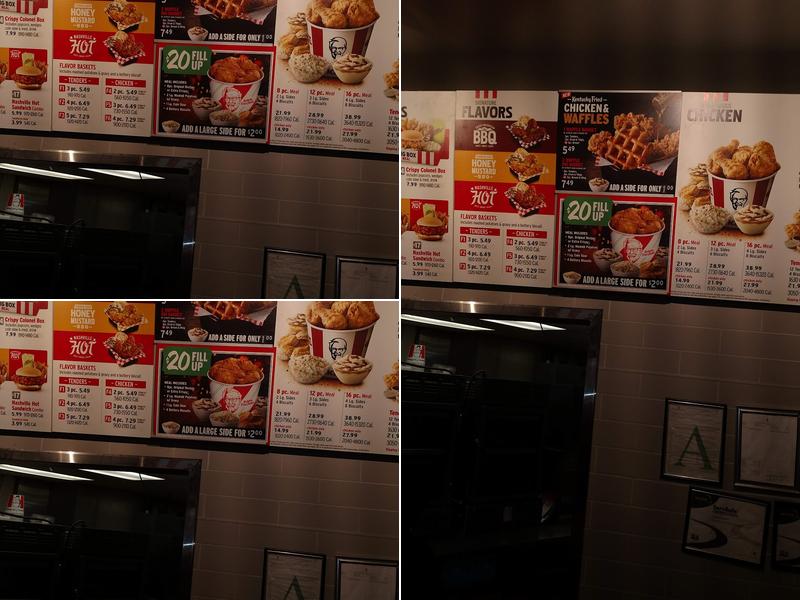KFC Menu