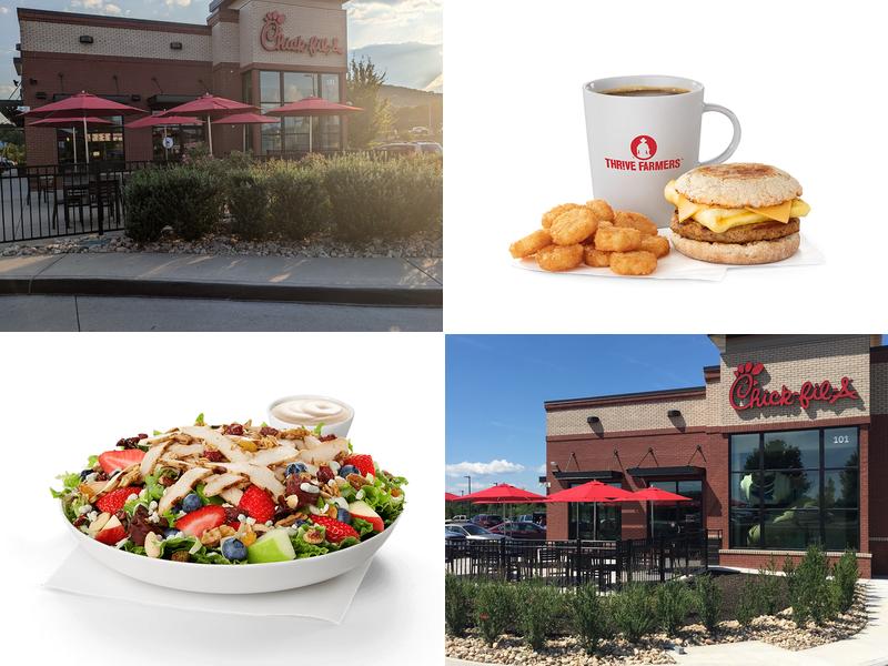 Chick-fil-A 101 George M Cochran Pkwy, Staunton