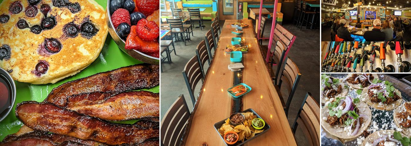 TRAIL BREAK taps + tacos