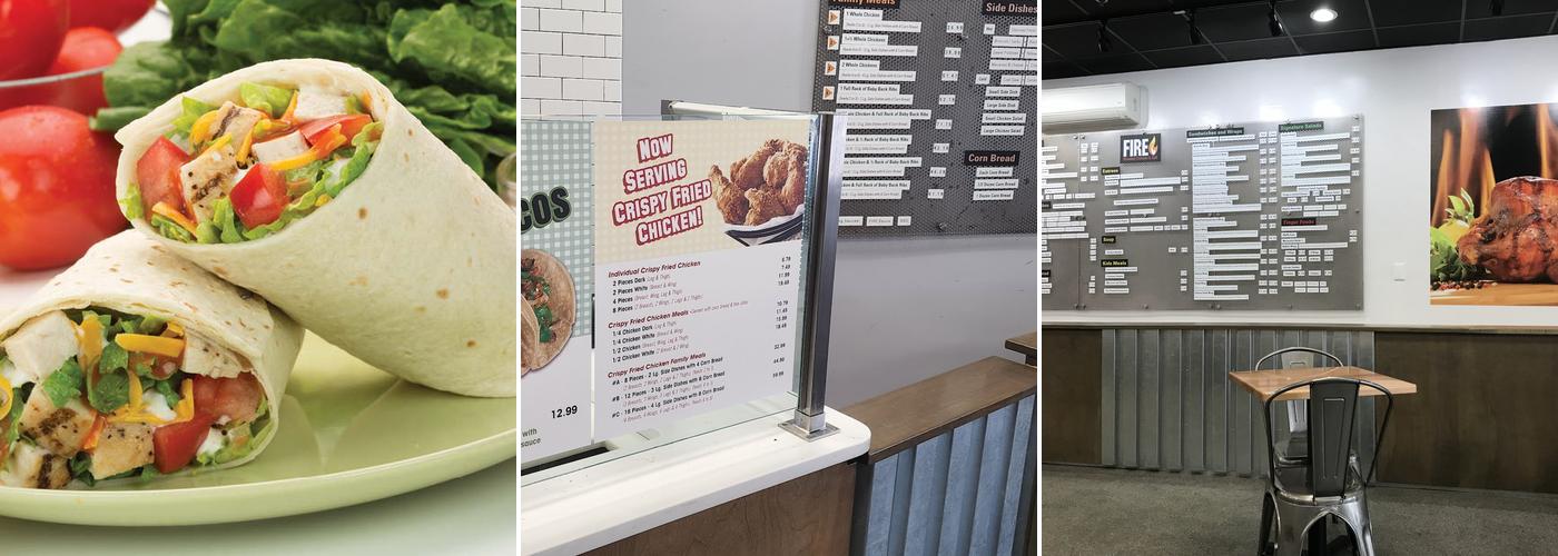 FIRE Roasted Chicken & Grill Menu