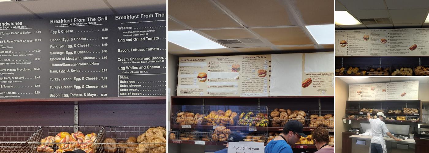 Bagel Train Menu