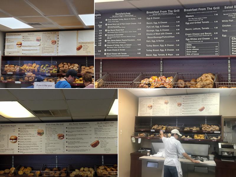 Bagel Train Menu