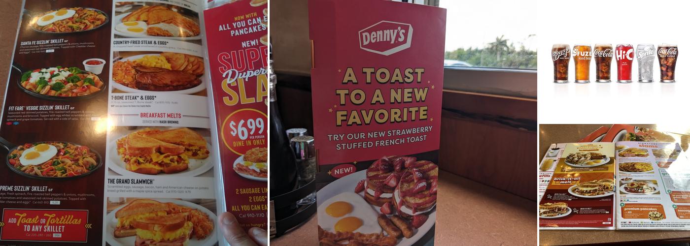 Denny's Menu