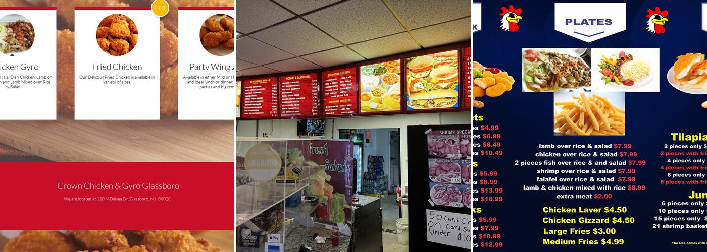 Crown Fried Chicken & Gyro Menu