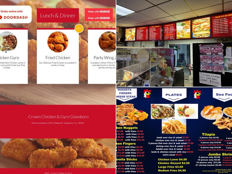Crown Fried Chicken & Gyro Menu