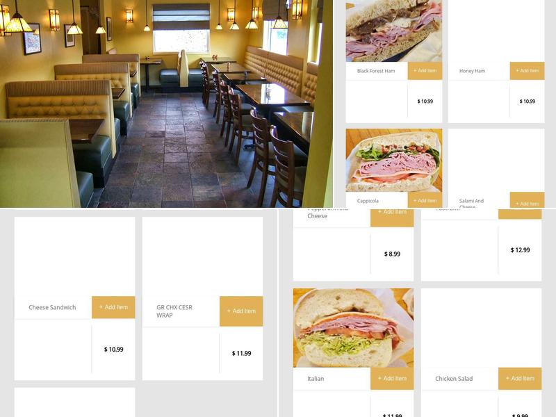 Cutting Board Deli Menu